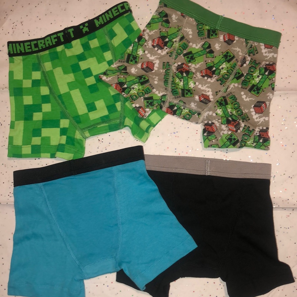 4 Minecraft Boxers - Picture 2 of 3